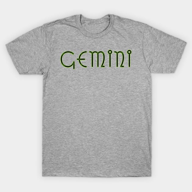 Gemini T-Shirt by Zodiac Syndicate